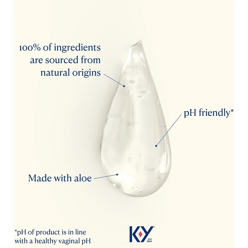 Lubrifiant personnel gel de K-Y Doux