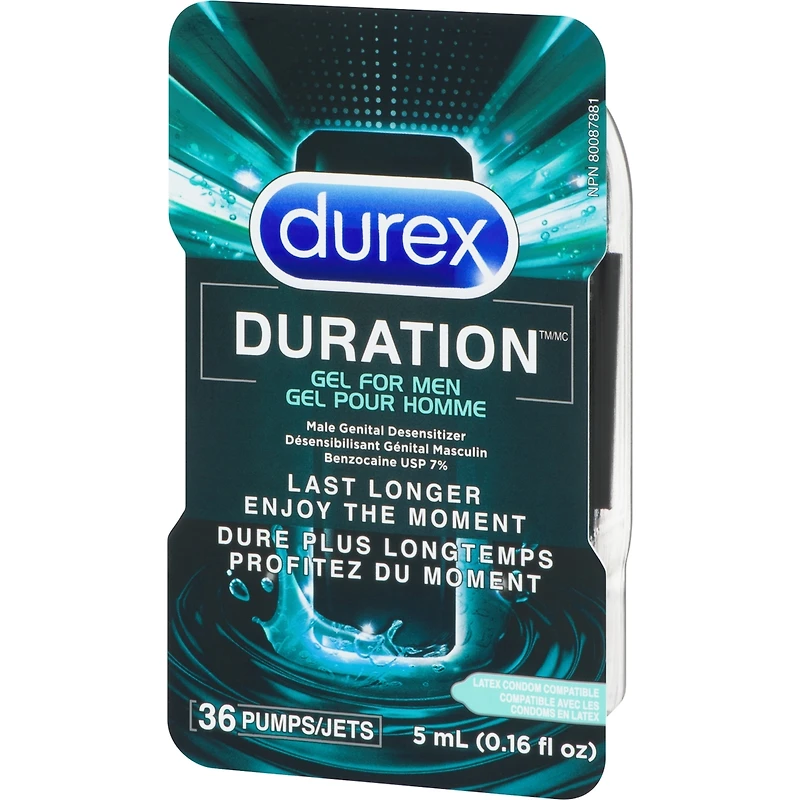 Gel retardant pour homme Durex Duration