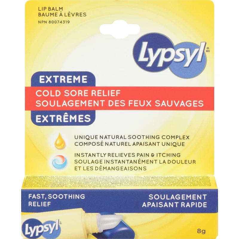 Lypsyl Extrêmes soulagement des feux sauvages