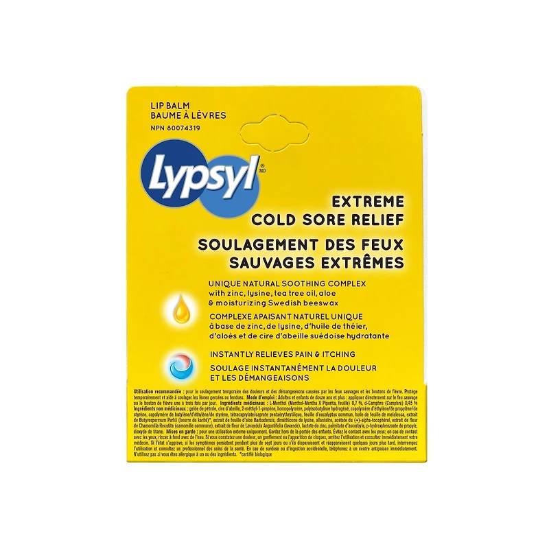 Lypsyl Extreme Cold Sore