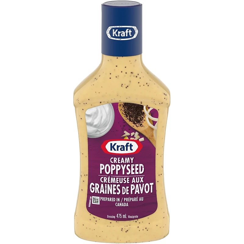 Vinaigrette crémeuse aux graines de pavot