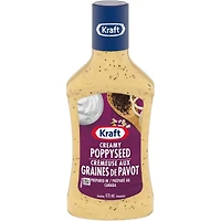 Vinaigrette crémeuse aux graines de pavot