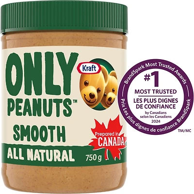 Only Peanuts All Natural Smooth Peanut Butter