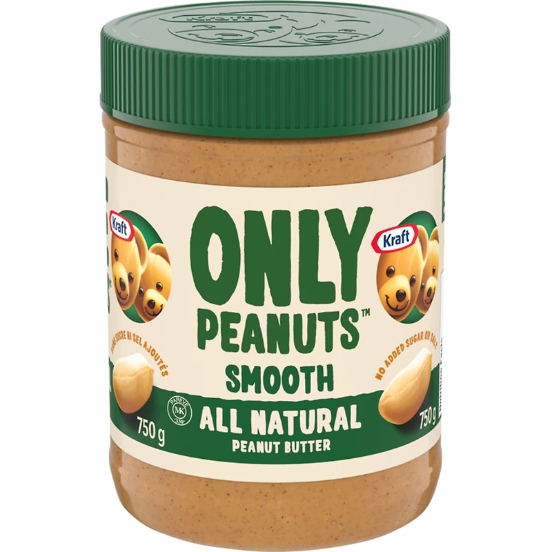 Only Peanuts All Natural Smooth Peanut Butter