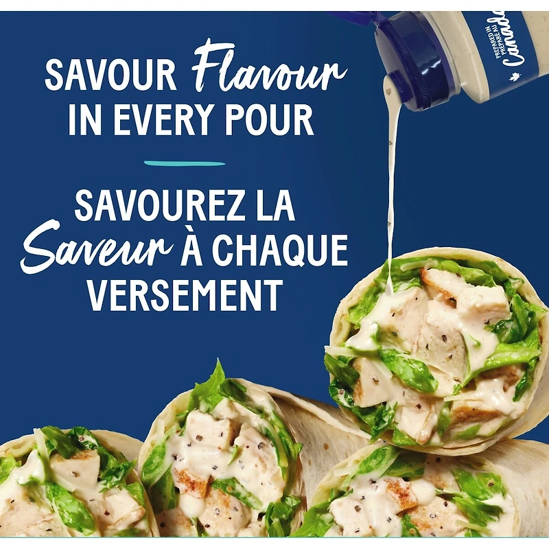 Vinaigrette césar crémeuse