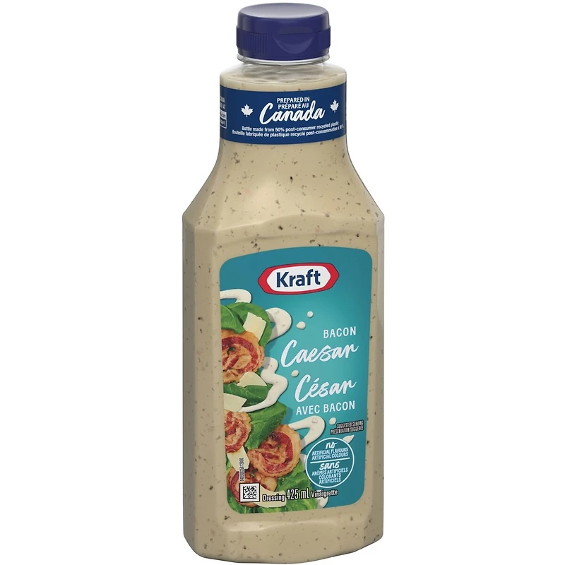 Vinaigrette césar avec bacon