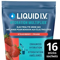 Liquid IV Mélange boisson électrolytes Fraise CT