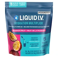 Liquid IV Electrolyte Drink Mix Passion Fruit CT