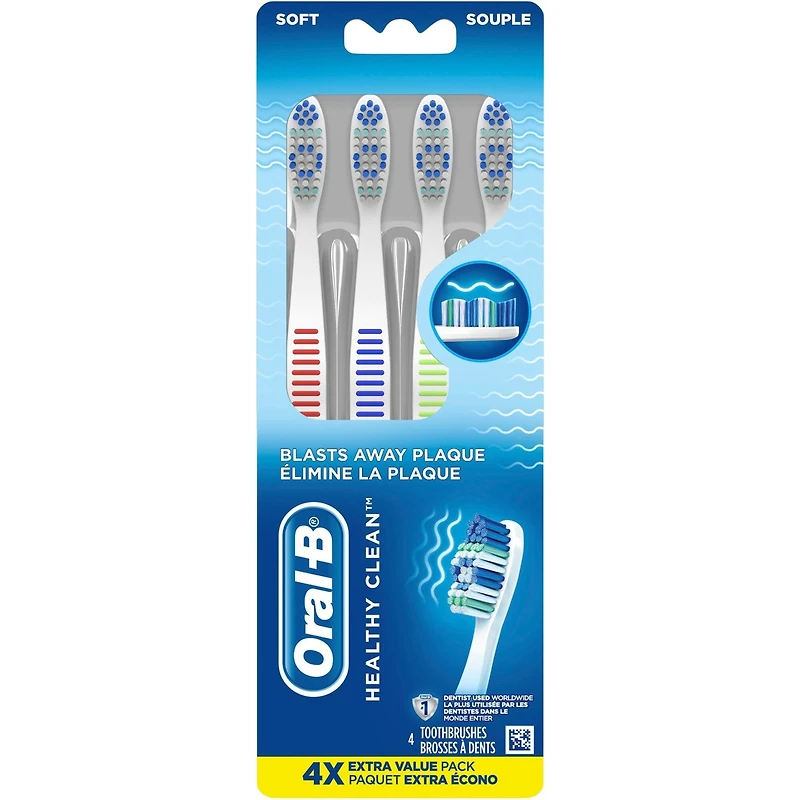 Brosse à dents Oral-B Healthy Clean, soies souples