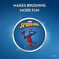 Kid's Manual Toothbrush featuring Marvel's Spiderman, Soft Bristles, for Children and Toddlers 3+, 2 count