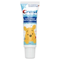 Trousse de dentifrice d’apprentissage sans fluorure mettant en vedette Winnie l’Ourson de Disney, Gel doux à la fraise et 1 brosse à dents