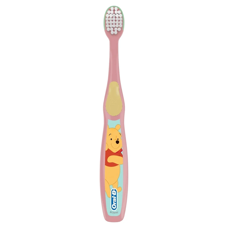 Trousse de dentifrice d’apprentissage sans fluorure mettant en vedette Winnie l’Ourson de Disney, Gel doux à la fraise et 1 brosse à dents