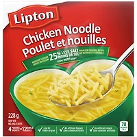 Mélange à Soupe Poulet et Nouilles 25% moins de sel