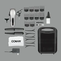 Trousse De Coupe De Cheveux Sans Fil De 27 Pièces