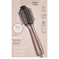 Appareil de coiffure à air chaud 2 en 1 pour cheveux mouillés ou secs InfinitiPRO par Conair®