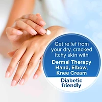 Dermal Therapy Hand Elbow And Knee Cream, Deep Penetrating Moisturizer, Fragrance Free