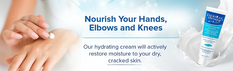 Dermal Therapy Hand Elbow And Knee Cream, Deep Penetrating Moisturizer, Fragrance Free