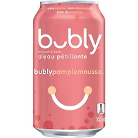 Bubly eau pétillante pamplemousse