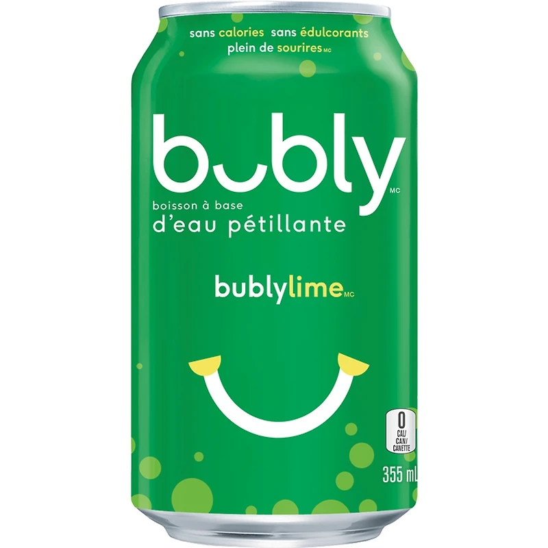 Lime Sparkling Water Beverage, 12 Pack
