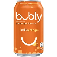 Bubly eau pétillante orange