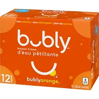 Bubly eau pétillante orange