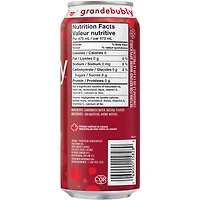 Eau pétillante Bubly cerise