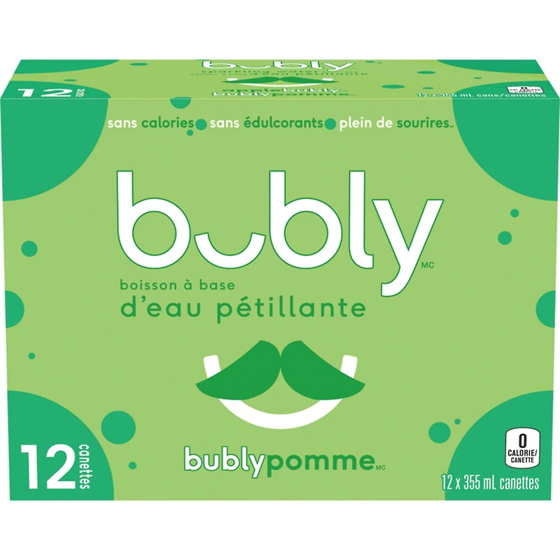 D’eau pétillante Pomme