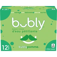 D’eau pétillante Pomme