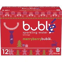 Sparkling Water Beverage Merry Berry Bublé