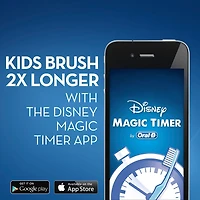 Brosse à dents électrique à pile Oral-B mettant en vedette les personnages de La Reine des neiges de Disney, souple, pour les enfants de 3 ans et plus