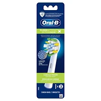 FlossAction Electric Toothbrush Replacement Brush Heads