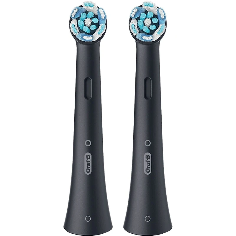 Brossettes de rechange Nettoyage optimal pour brosse à dents Oral-B iO, Noires, 2 unités