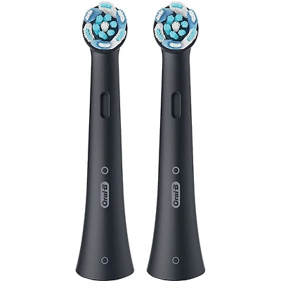 Brossettes de rechange Nettoyage optimal pour brosse à dents Oral-B iO, Noires, 2 unités
