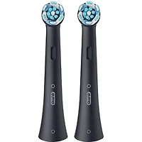 Oral-B iO Ultimate Clean Replacement Brush Heads, Black, 2 count