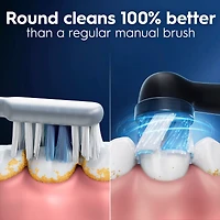 Oral-B iO Ultimate Clean Replacement Brush Heads, Black, 2 count