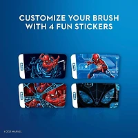 Kids Electric Toothbrush featuring Marvel's Spiderman, for Kids 3+