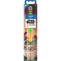 Kid's Battery Toothbrush featuring Star Wars The Mandalorian, Soft Bristles, for Kids 3+
