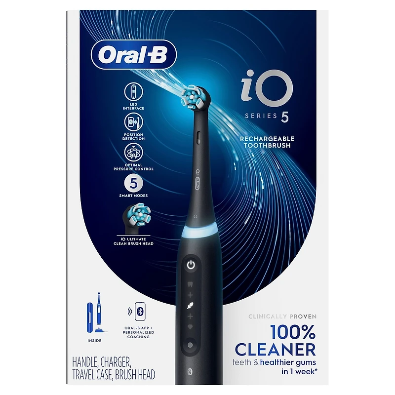 iO Series Electric Toothbrush with (1) Brush Head, Rechargeable