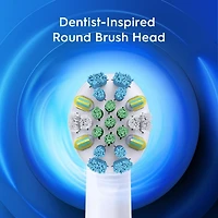 Oral-B Pro 300 Floss Action Vitality Electric Toothbrush with 1 Brush Head, Rechargeable, White