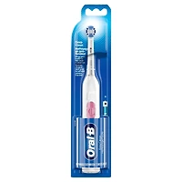 Oral-B Revolution Battery Toothbrush with 1 Brush Head, White, Batteries Included