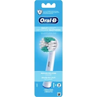 Brossettes de rechange pour brosse à dents électrique Nettoyage quotidien, 2unités