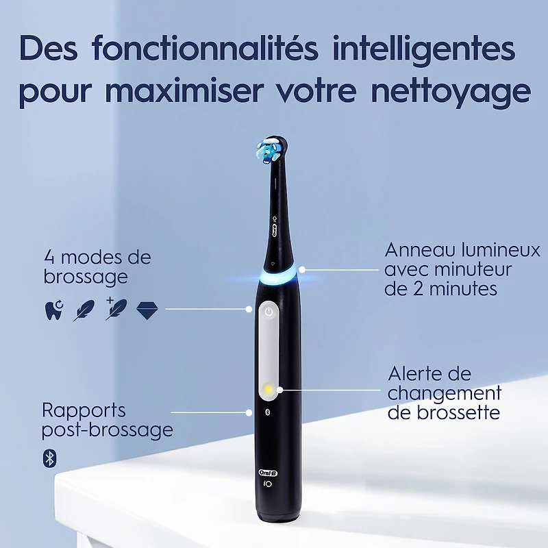 Brosse à dents électrique Oral-B iO Series avec (1) brossette, rechargeable