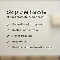 Épilateur Silk-épil 5 de Braun, épilateur peau sèche et mouillée, comprend une tête de rasoir et un accessoire tondeuse, SE5-041, gris