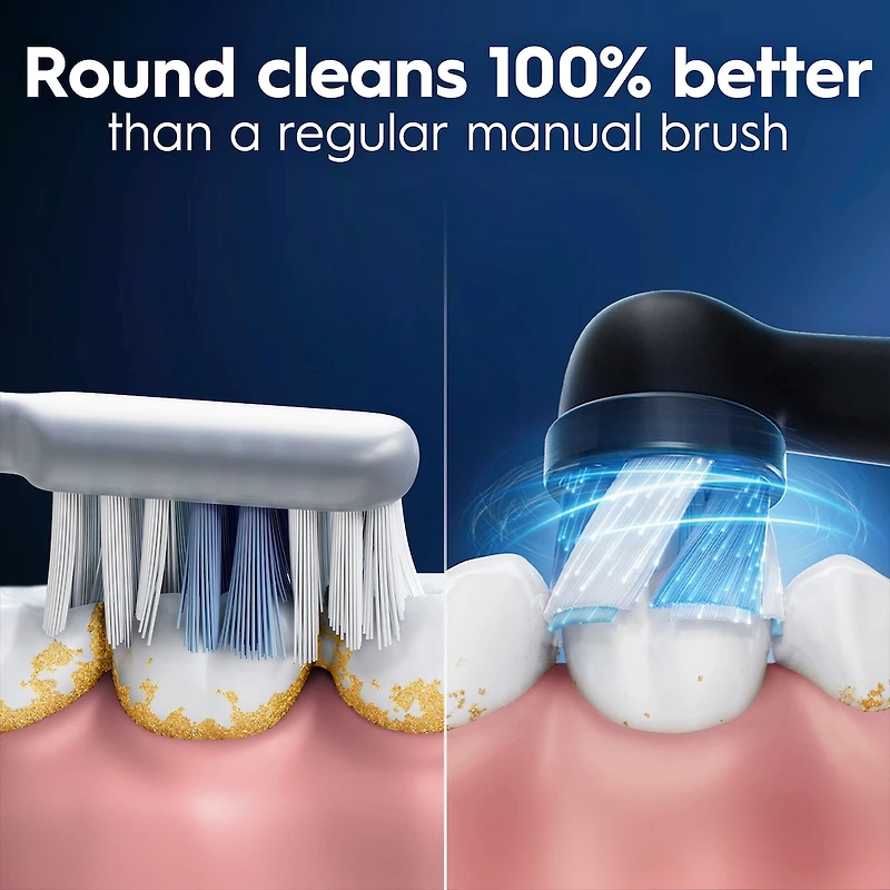 Brossettes de rechange iO Nettoyage optimal, noir, 4unités