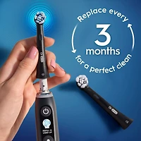 Brossettes de rechange iO Nettoyage optimal, noir, 4unités