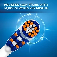 Oral-B 3D White Battery Power Toothbrush Replacement Heads, 2 Count