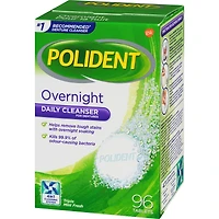 Polident Overnight, 96 count