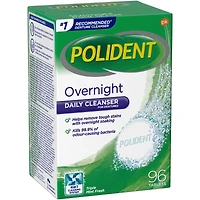 Polident Overnight, 96 count