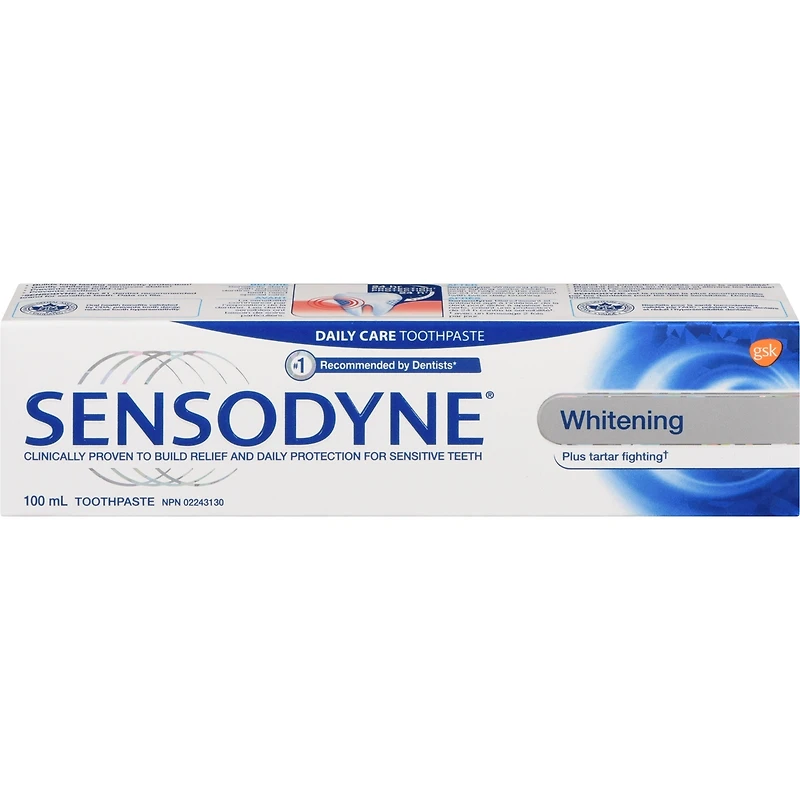 Blanchissant et antitartre (dentifrice)