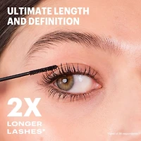 Skylimit Extreme Length Mascara Blackest Black enriched with carnauba wax